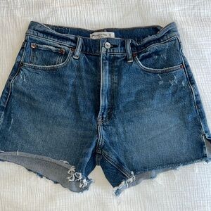 Abercrombie & Fitch Blue Jean Shorts